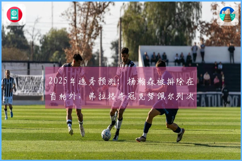 2025年选秀预测：杨瀚森被排除在首轮外，弗拉格夺冠克努佩尔列次席